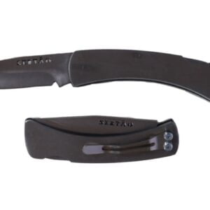 Canivete de inox com presilha e trava